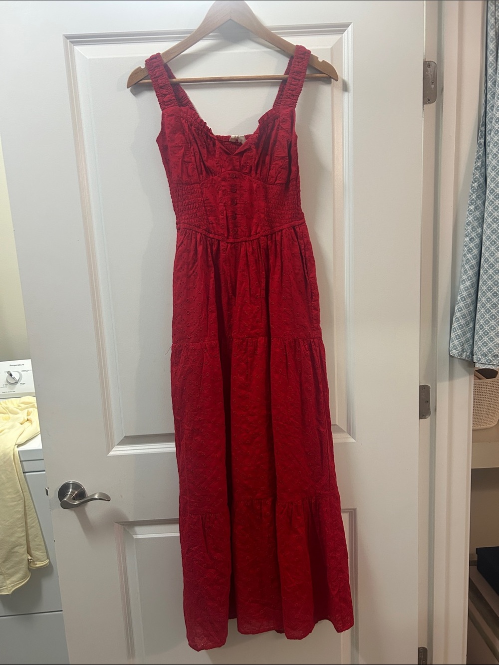Red Sleeveless Maxi Dress - never worn!!